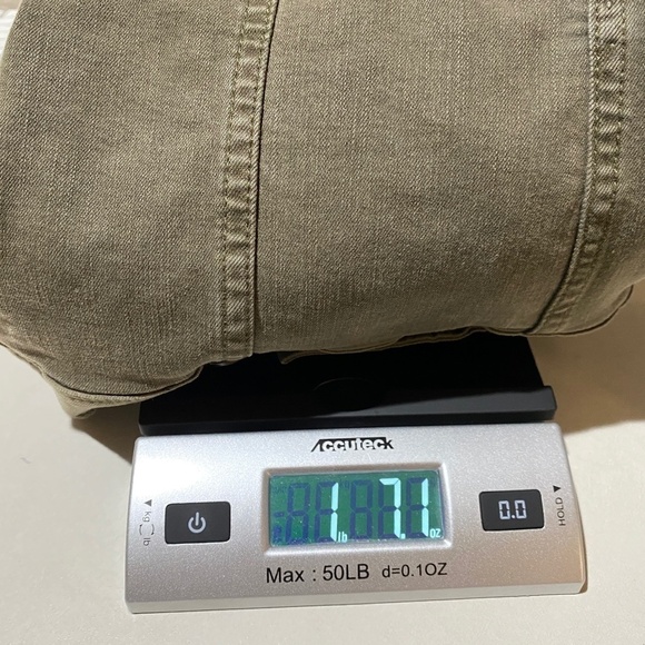 Articles of Society women's long sleeve cropped Jean jacket Taylor Wright green - Picture 15 of 15